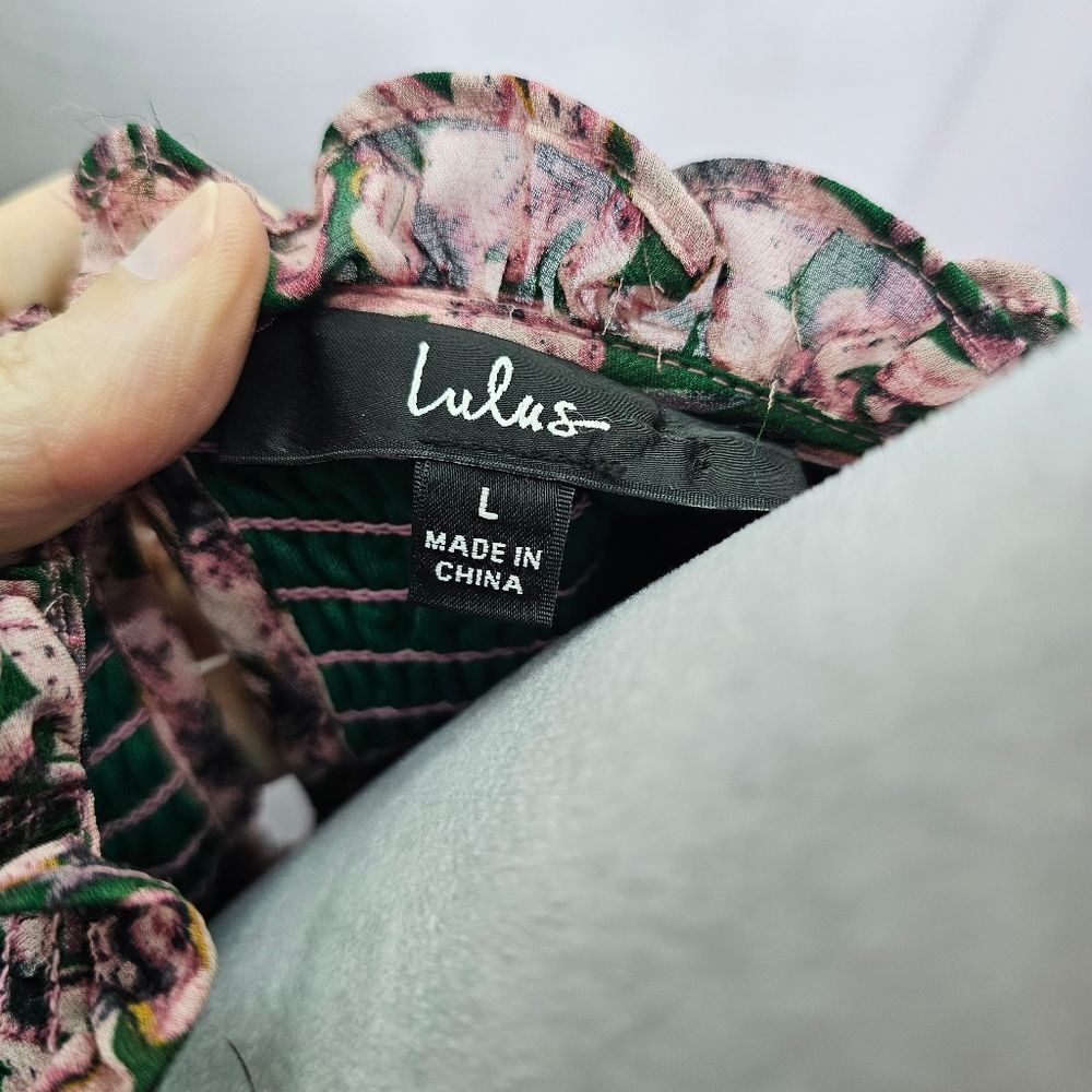 Floral Long Sleeve Dress - Picture 7 of 14